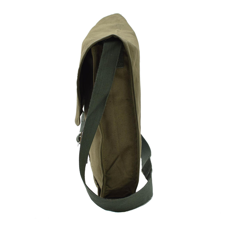 Original Bulgarian army olive shoulder bag adjustable strap outdoor travel NEW