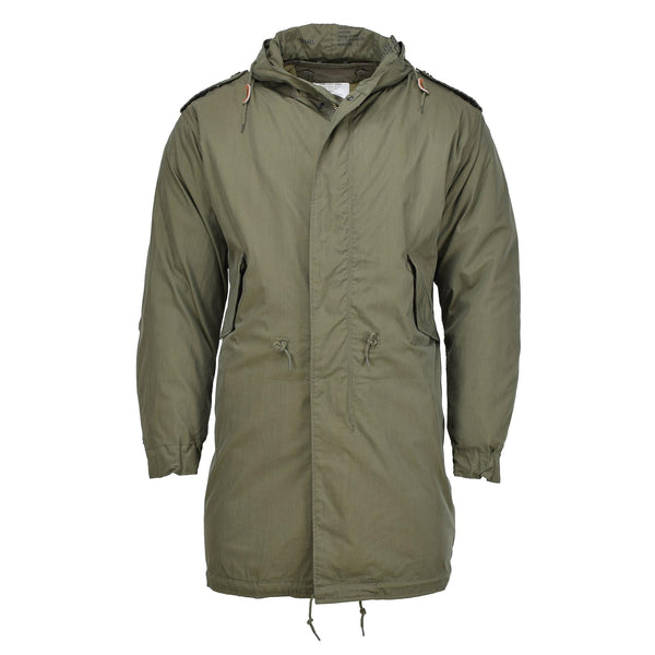 MIL-TEC U.S. military style M51 hooded parka quilted detachable liner olive NEW