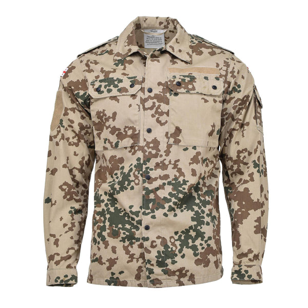 Genuine Georgian army field blouse tropentarn camouflage field tactical shirts