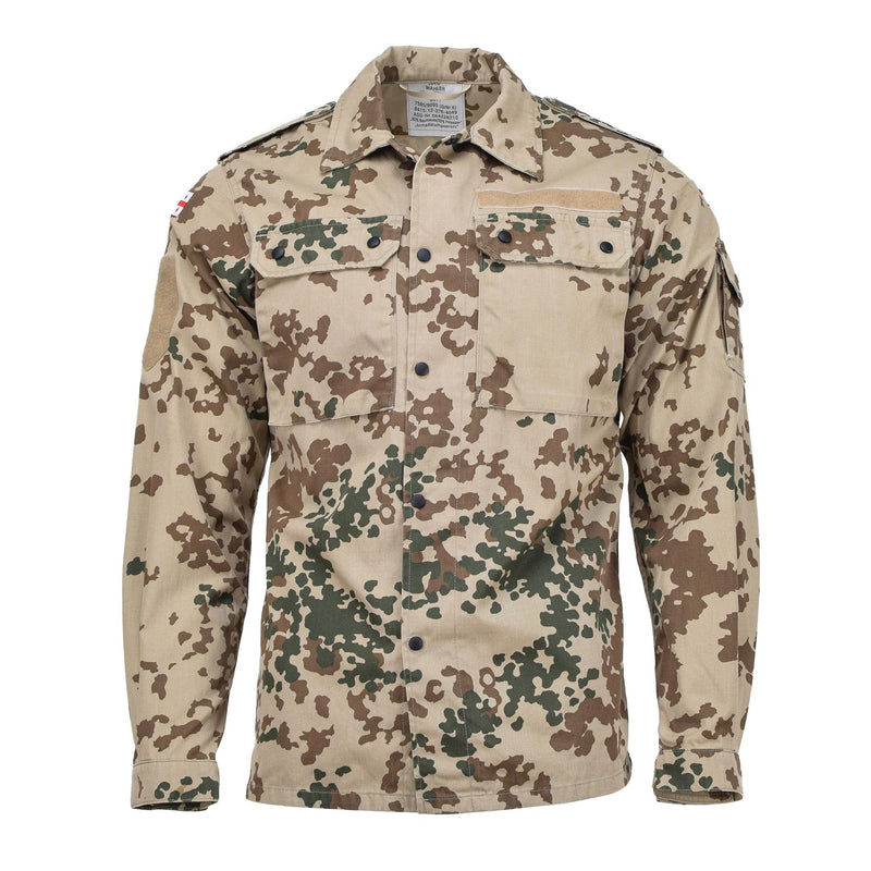 Genuine Georgian army field blouse tropentarn camouflage field tactical shirts