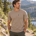 Pentagon Ageron Classic T-Shirt Sleek Low Profile Design Tactical Outdoor Khaki