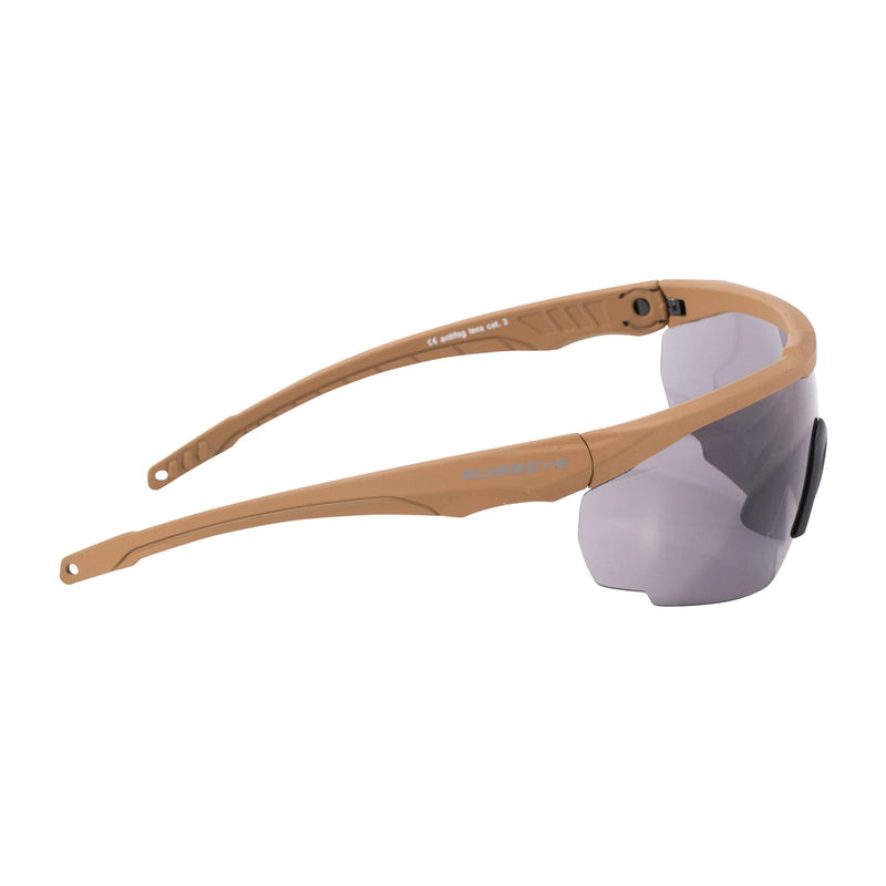 SWISS EYE Military-grade eye protection goggles safety glasses spare lenses case