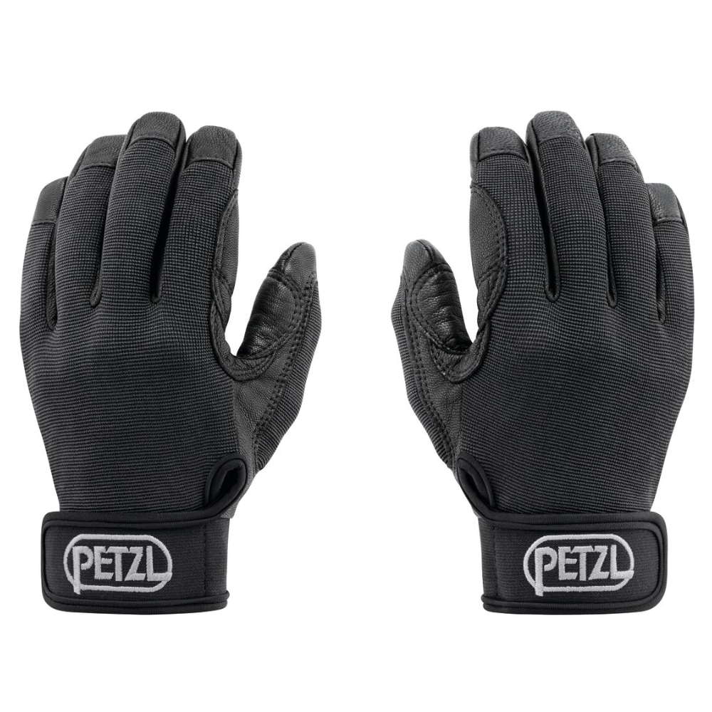 Petzl CORDEX Belay Rappel Gloves Leather Rope Work Climbing Tactical Black