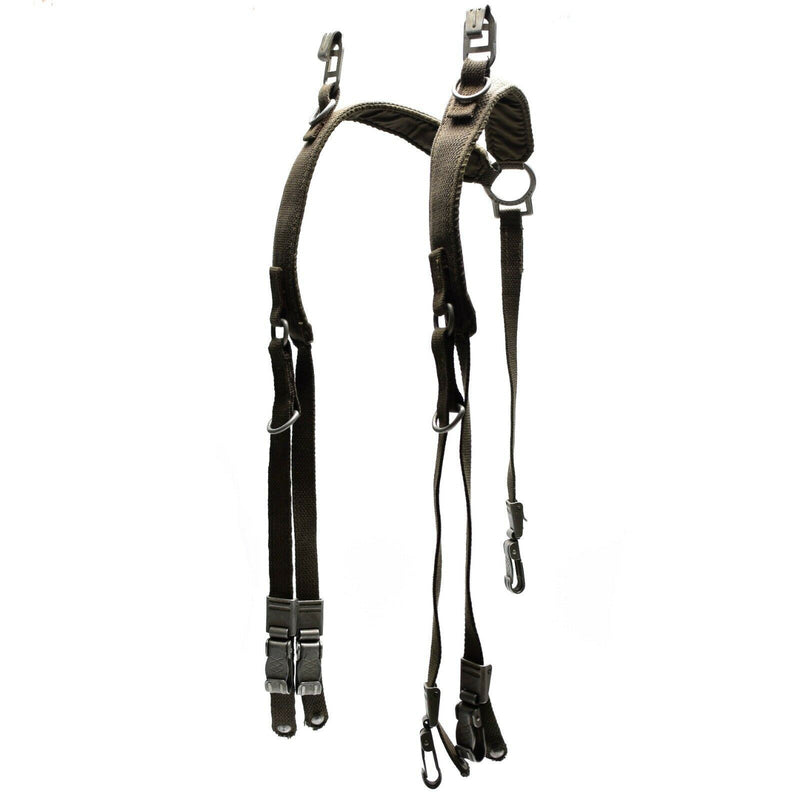 Original German Army Y-Straps Field belt suspenders harness bag tactical belt