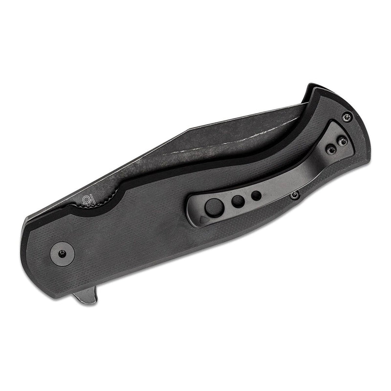 Fox Knives EASTWOOD TIGER Pocket Knife high - speed D2 steel G10 black tactical - GoMilitar