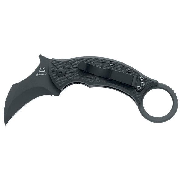 Fox Knives TRIBAL K FX - 802 Folding Karambit Knife Stainless Steel N690Co - GoMilitar