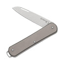 Fox Knives VULPIS Folding Pocket Knife Stainless Steel M390 Titanium Handle - GoMilitar