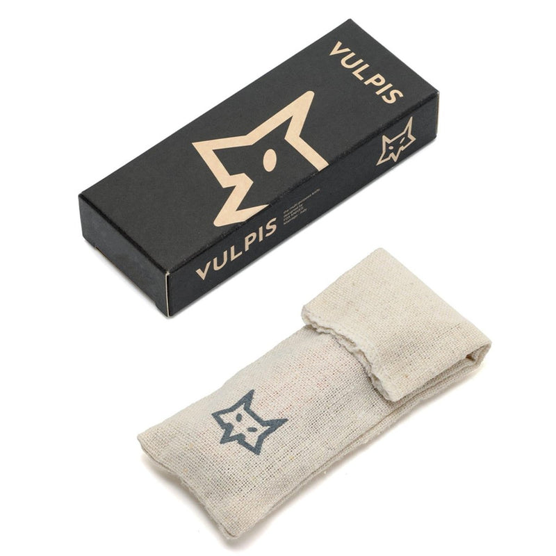 Fox Knives VULPIS FX - VP108 SB Folding Pocket Knife Stainless Steel N690Co Blue - GoMilitar