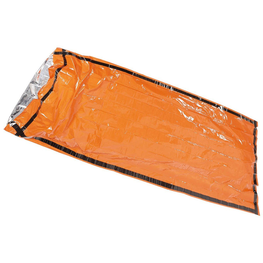 Fox Outdoor Emergency Sleeping Bag Protection One Side Aluminium Coated Orange