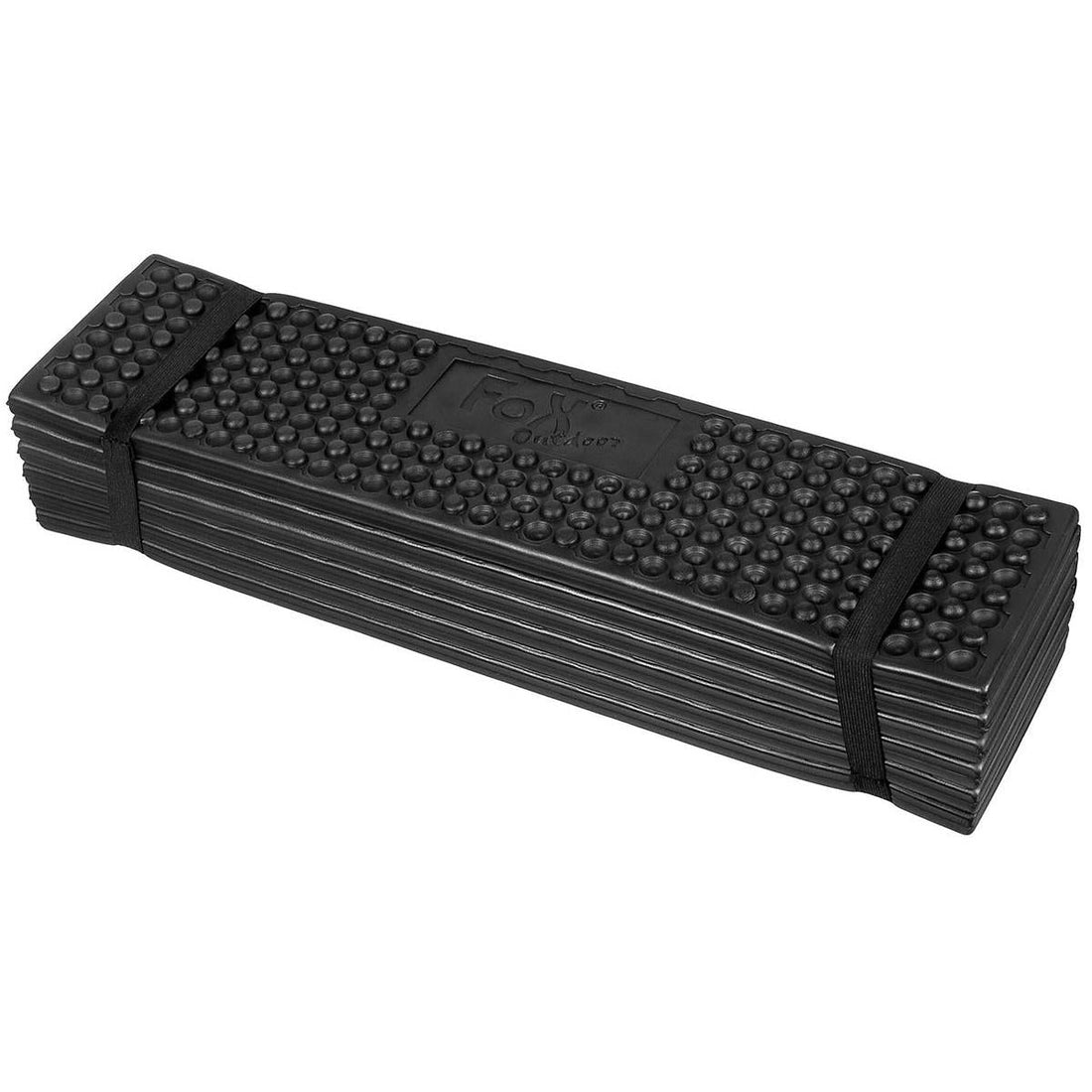 FoX Outdoor Thermal Sleeping Pad Foldable Lightweight Camping Mat Black