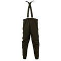 Genuine Austrian army combat pants bib military olive OD overall with braces NEW