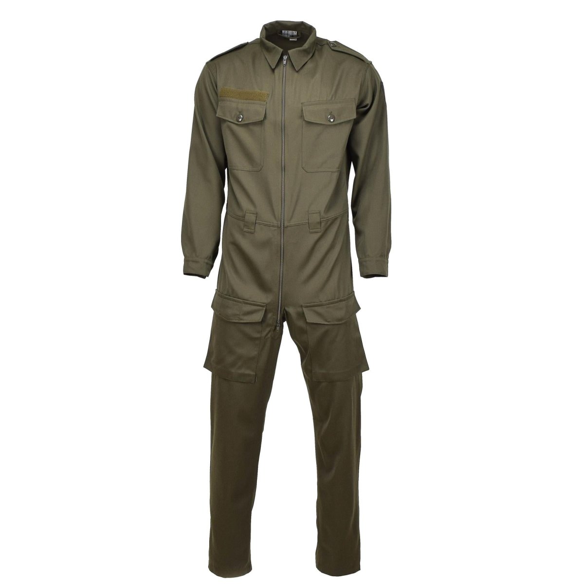 Original Austrian Army Tank Coverall Hooded Lined Mechanic Overall Olive