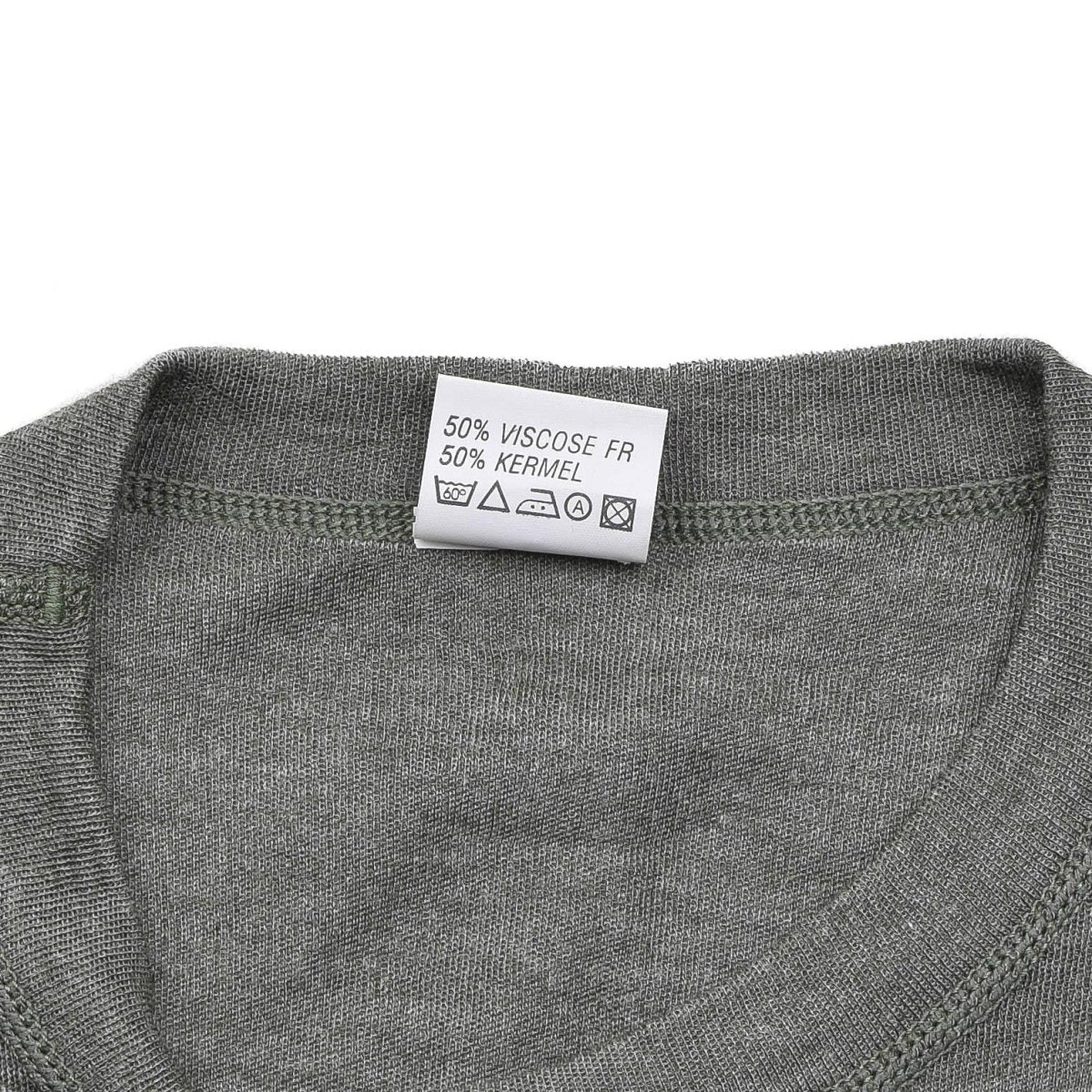 Genuine Belgian Military undershirt thermal gray jersey shirts flame resist NEW