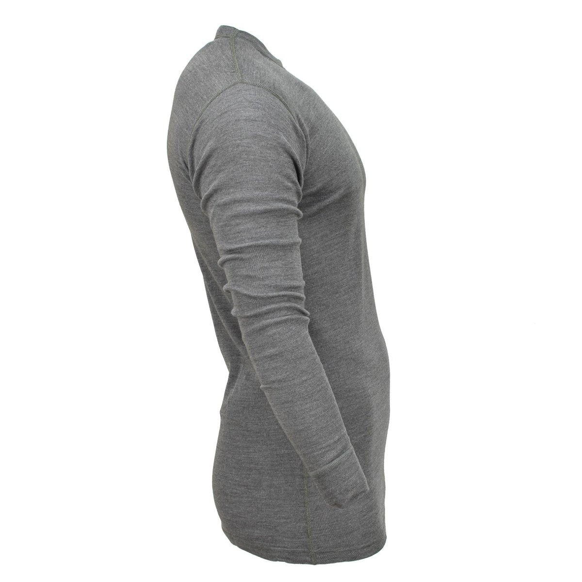 Genuine Belgian Military undershirt thermal gray jersey shirts flame resist NEW