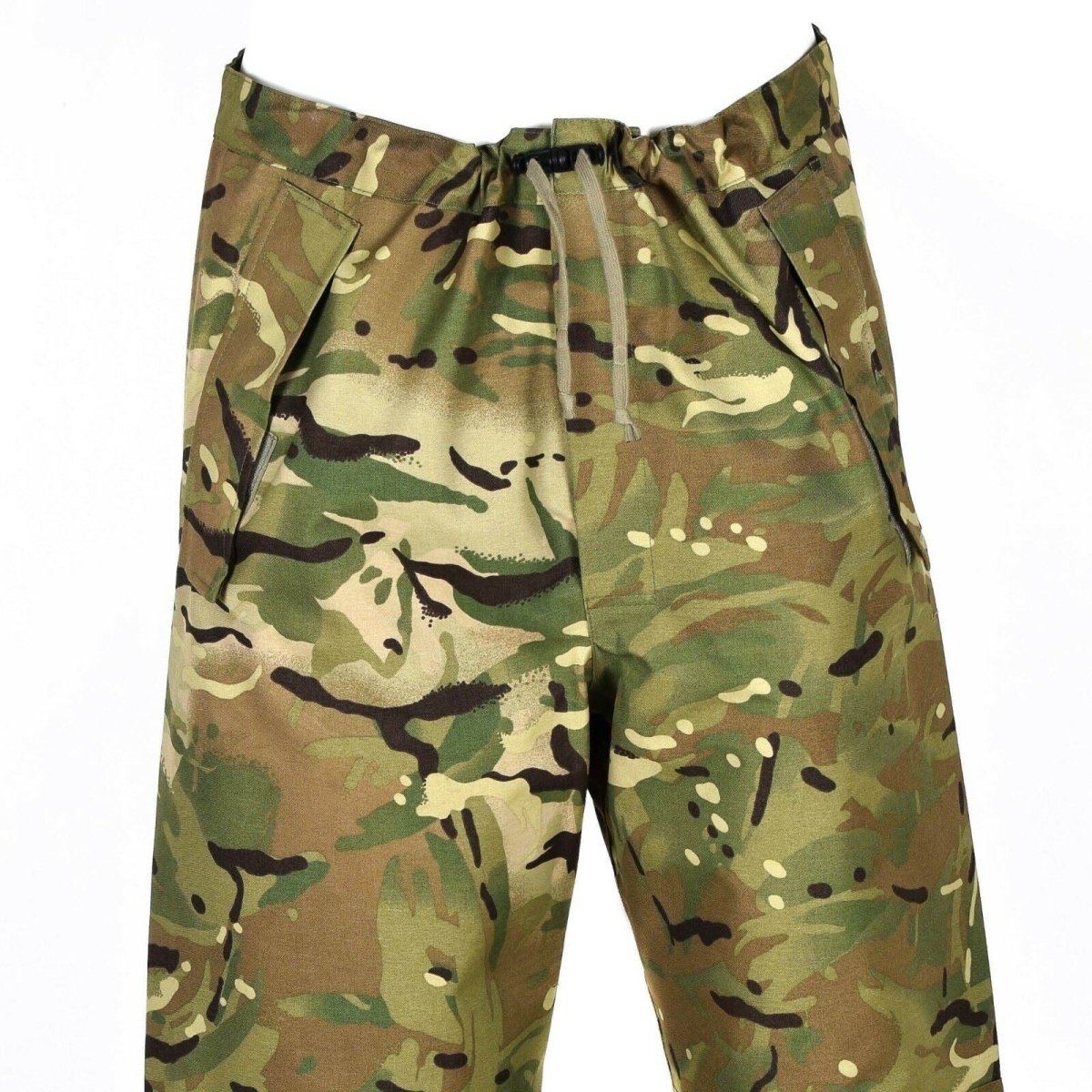 Genuine British army military combat MVP MTP camo rain pants waterproof goretex