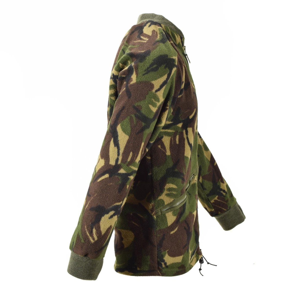 Genuine British Cardigan Army Thermal Jacket Fleece DPM Camo Jumper men zip-up