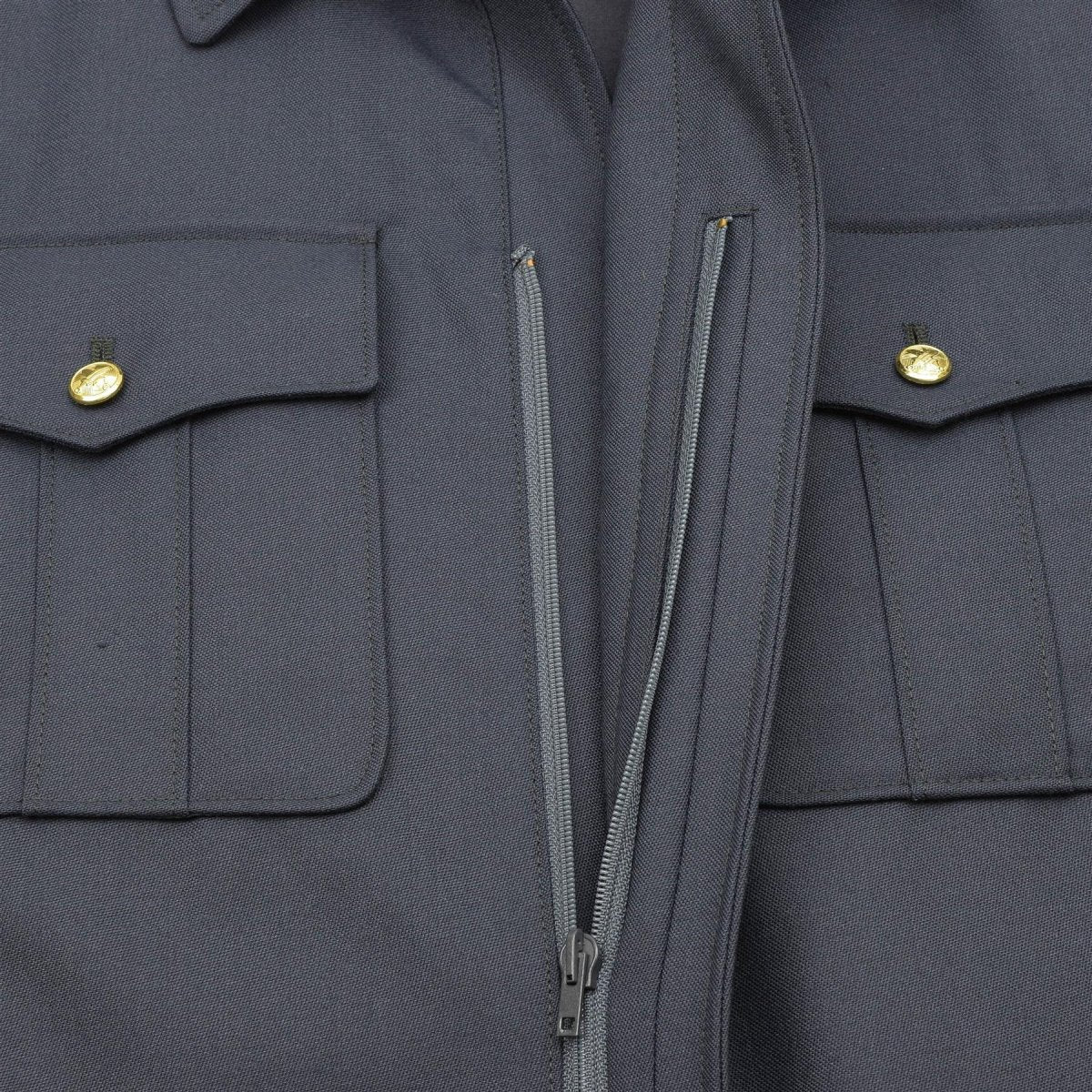Genuine Czech Military blue blouse jacket golden buttons casual army blouson NEW