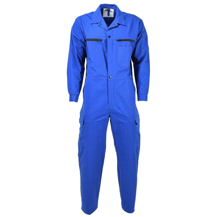 Genuine Dutch Army Coverall Jumpsuit Blue Boilersuit Protective Work Gear NEW - GoMilitar