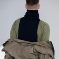 Genuine Dutch army scarf blue winter neck tube Netherlands military surplus NEW