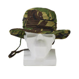 Genuine Dutch military boonie hat DPM camo Panama hat neck flap wide brim NEW