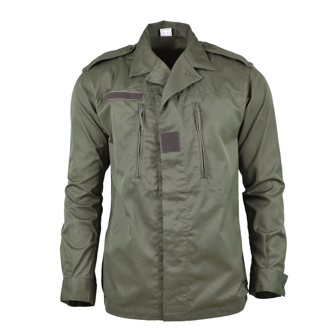 Genuine French army F2 combat jacket military issue surplus shirt olive OD NEW