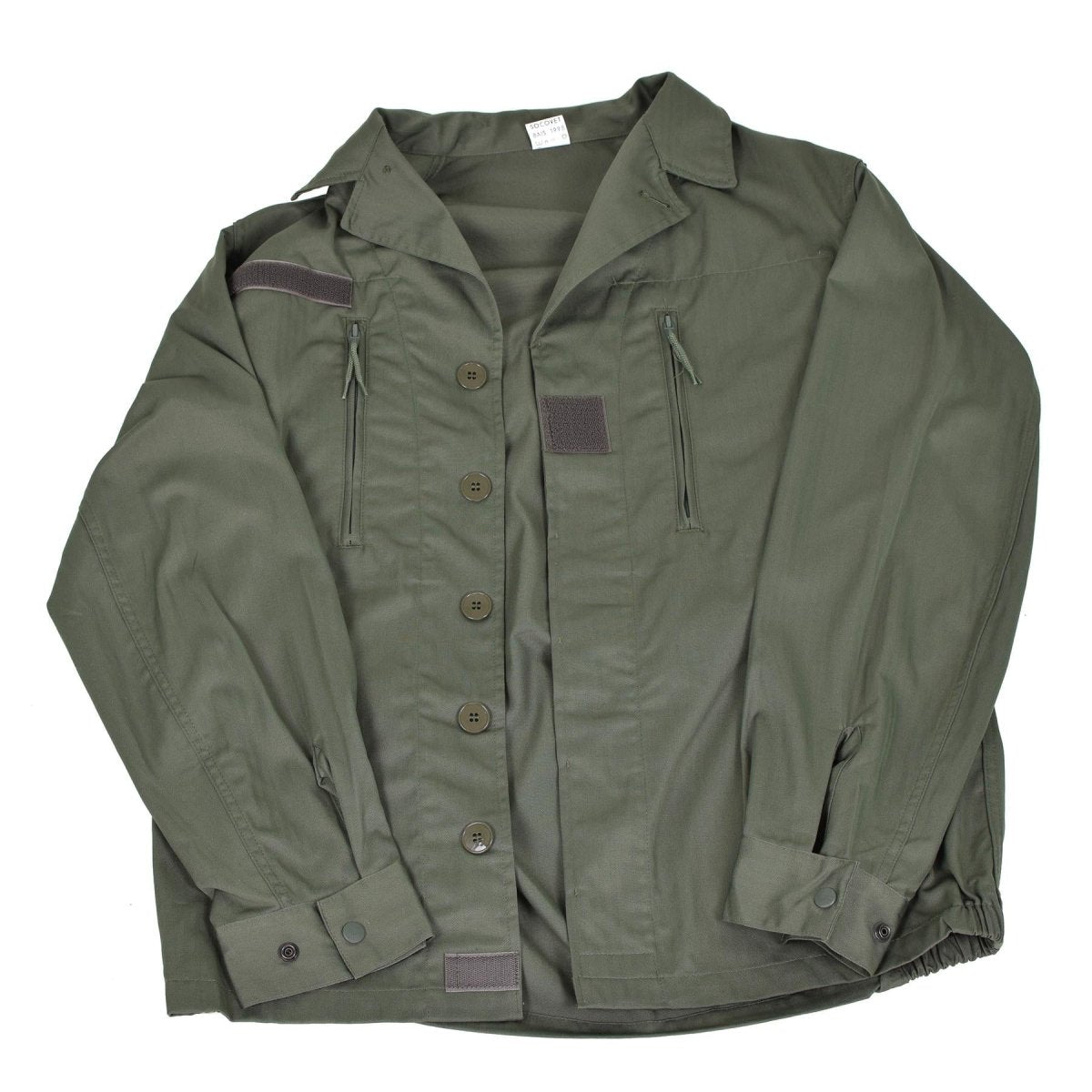 Genuine French army F2 combat jacket military issue surplus shirt olive OD NEW