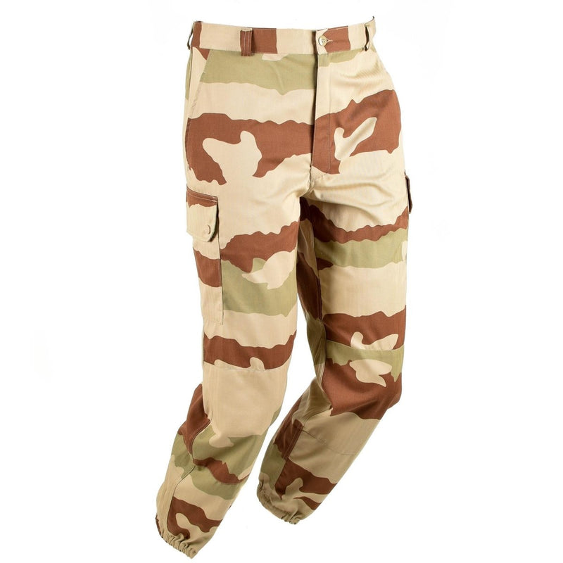 Genuine French army pants F2 combat Desert camo France military trousers NEW - GoMilitar