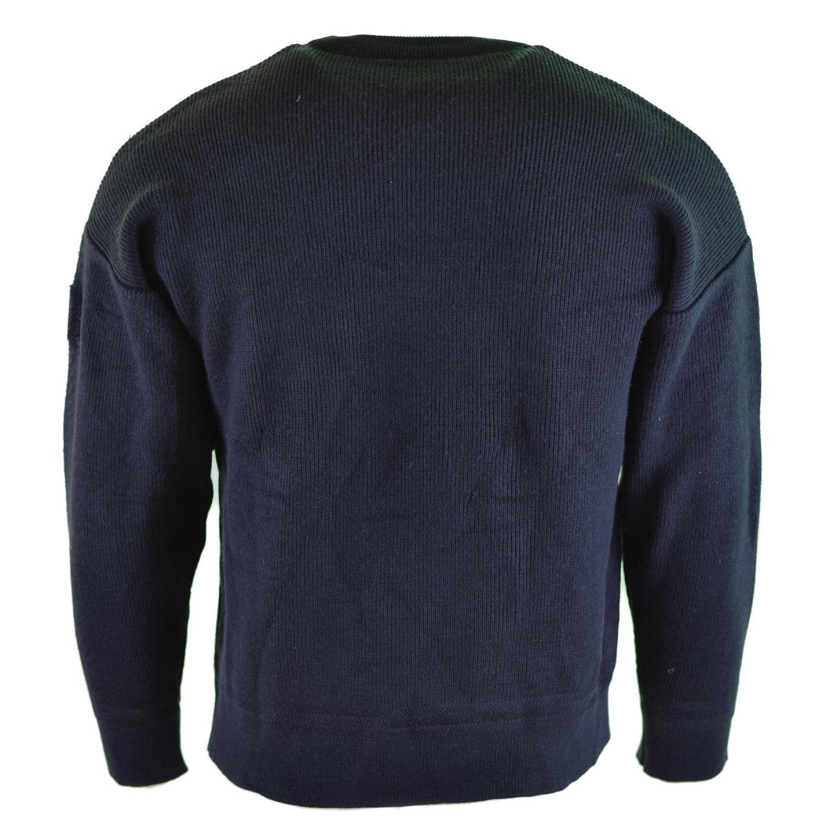 Genuine French army pullover Blue Commando Jumper Military Sweater Round Neck