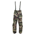 Genuine French army rain pants waterproof trilaminate overall with braces NEW