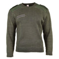 Genuine French army Sweater Olive Commando Military Men Pullover Round Neck NEW