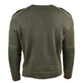 Genuine French army Sweater Olive Commando Military Men Pullover Round Neck NEW