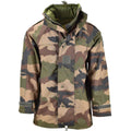 Genuine French army waterproof trilaminate jacket camo goretex hooded rain parka