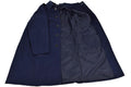 Genuine French Military Rain Coat Army Air Force Trench coat Blue Waterproof