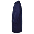 Genuine French Military Rain Coat Army Air Force Trench coat Blue Waterproof