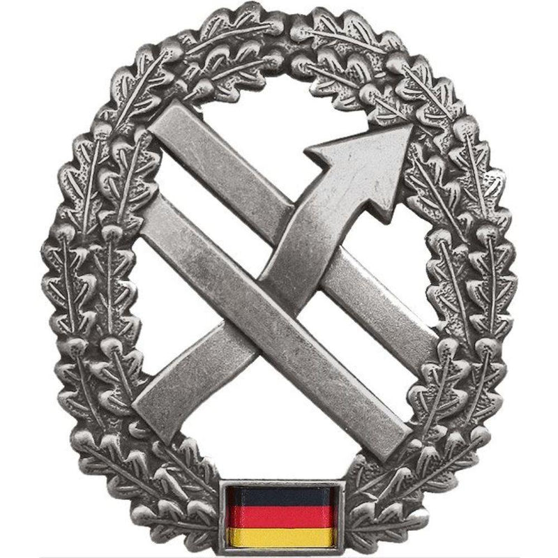 Genuine German Army Beret Badge Cockade Troop operational communication PSV - GoMilitar