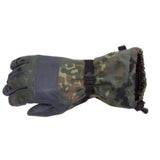 Genuine German army flecktarn camo winter warm combat gloves lined military