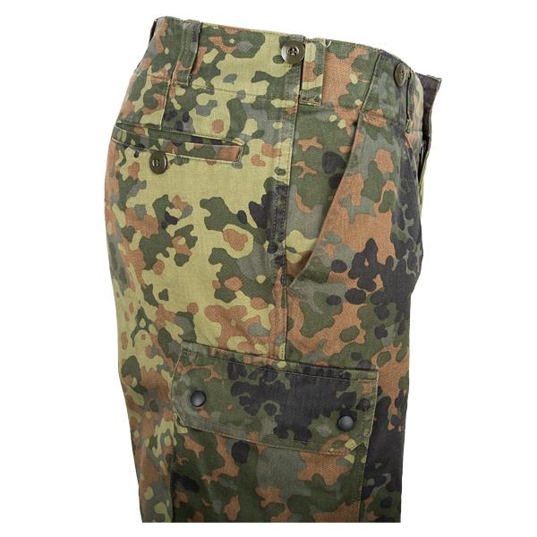 Genuine German army issue flecktarn pants field combat camo trousers