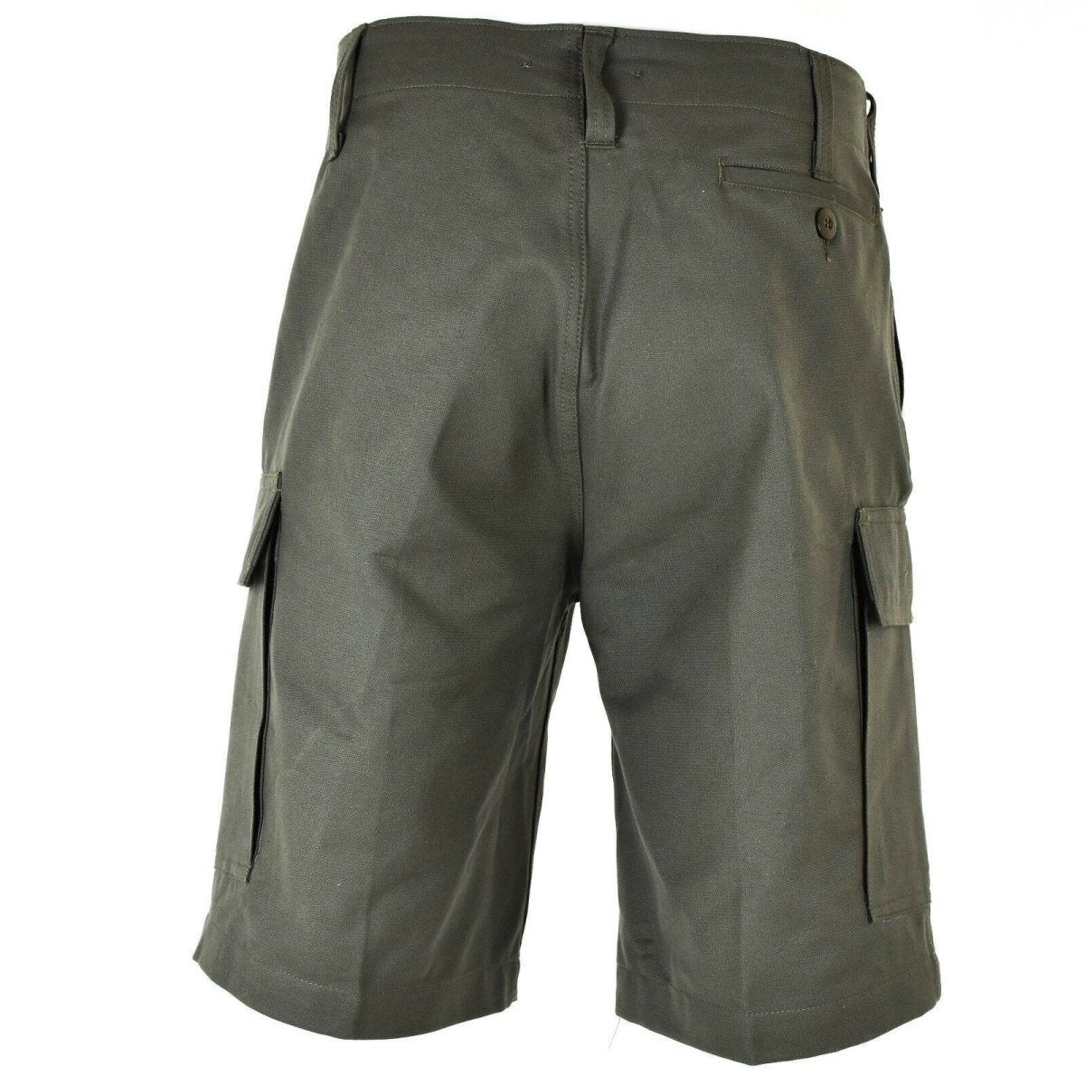 Genuine German army issue MOLESKIN SHORTS OD Durable cargo mens summer OLIVE NEW