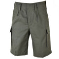 Genuine German army issue MOLESKIN SHORTS OD Durable cargo mens summer OLIVE NEW