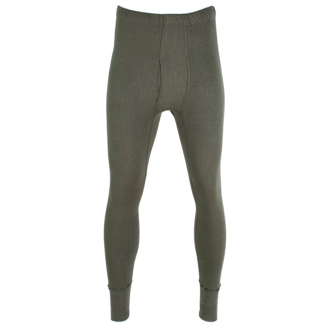 Genuine German army pants long johns OD Olive cold weather bottoms underwear NEW