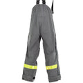 Genuine German grey protection pants heat resistant aramid bib and braces