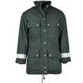 Genuine German police jacket GoreTex green waterproof BGS parka Border Guard