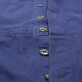 Genuine Germany Military coverall work uniform army blue jumpsuit navy workwear