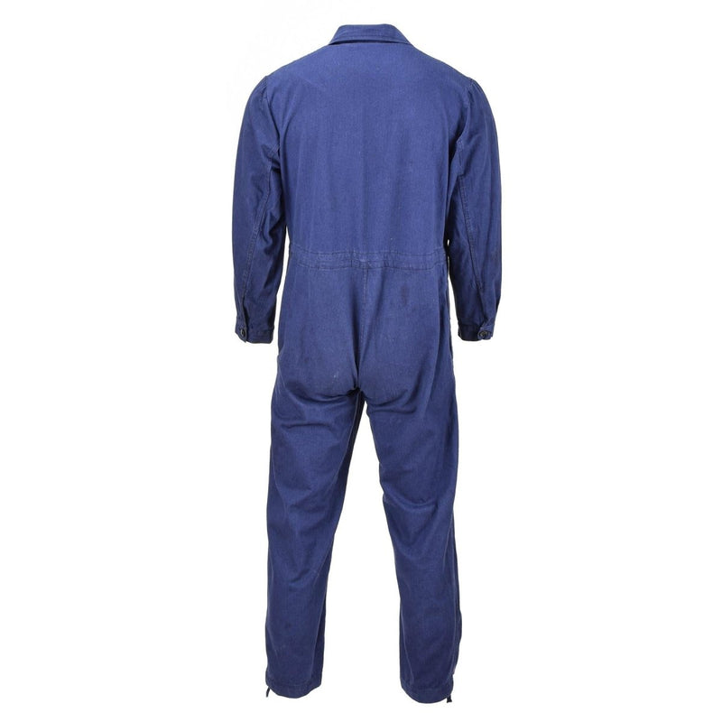 Genuine Germany Military coverall work uniform army blue jumpsuit navy workwear - GoMilitar