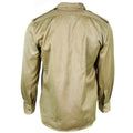 Genuine Greek army shirt fatigue dead stock chino khaki military jacket NEW