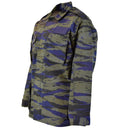 Genuine Greek military air force jacket lizard camouflage shirt fatigues BDU NEW - GoMilitar