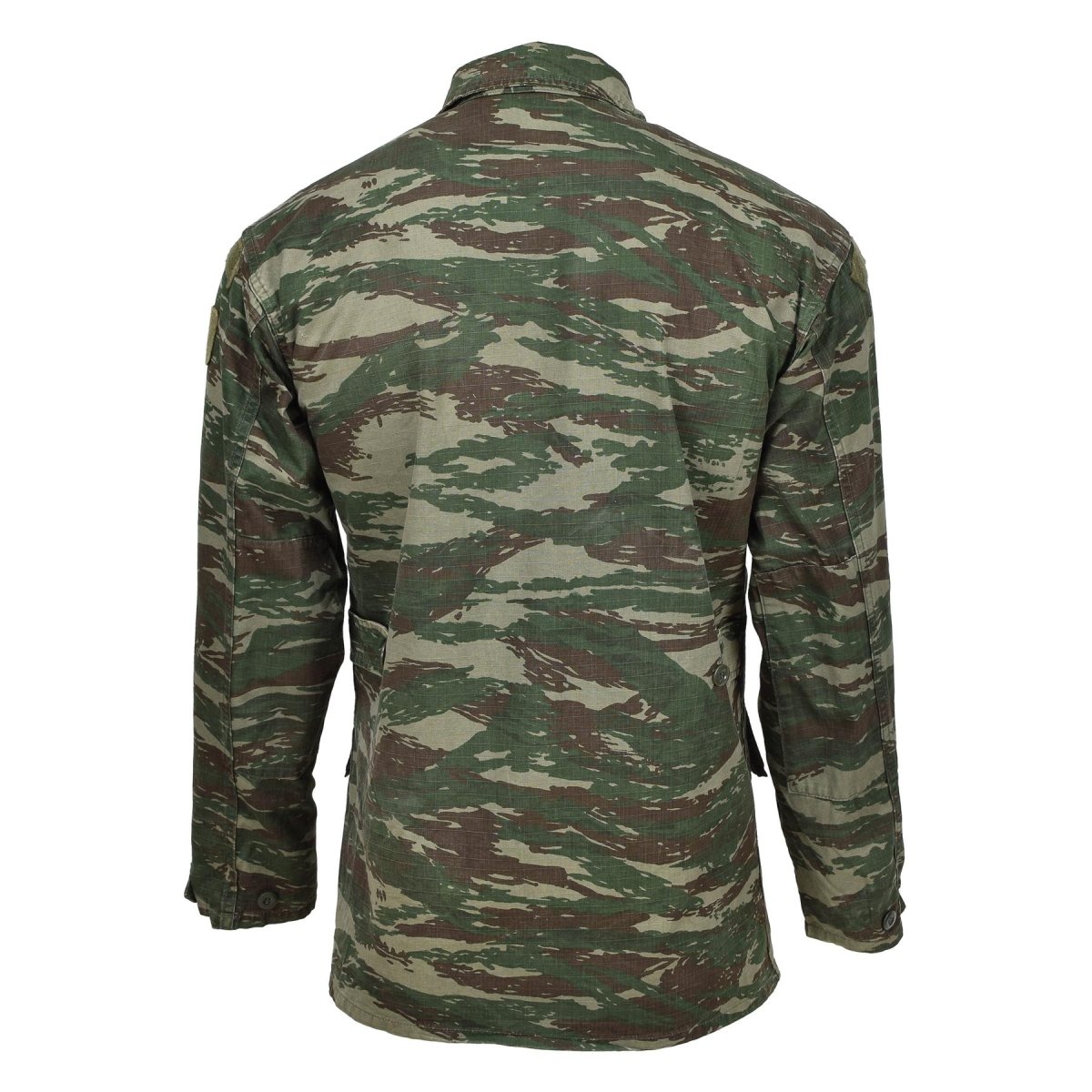 Genuine Greek military jacket lizard camo durable ripstop field tactical combat