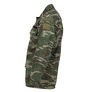 Genuine Greek military jacket lizard camo durable ripstop field tactical combat - GoMilitar