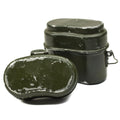 Genuine Hungarian Army mess kit. Aluminium military bowler pot 2pcs set