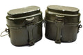 Genuine Hungarian Army mess kit. Aluminium military bowler pot 2pcs set